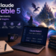 Claude Fable 5 AI storytelling platform visual showing advanced content creation, creative writing, long-context understanding, and human-like AI conversations in a futuristic digital workspace.