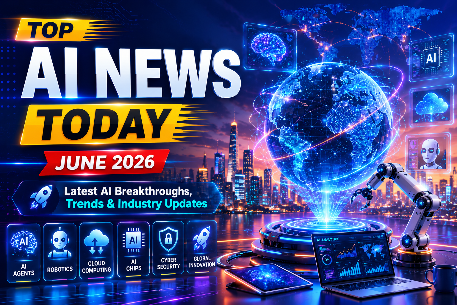 Top AI News Today – June 2026 | Latest AI Breakthroughs, Trends & Industry Updates
