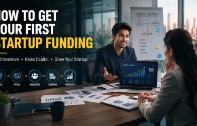How to get your first startup funding with investors and business growth strategy