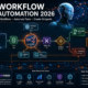 n8n workflow automation 2026 with AI agents, visual workflows, API tools, RAG, memory, and self-hosted automation