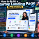 Startup landing page design showing conversion optimization, clear CTA, social proof, mobile-first design, fast loading, and higher conversions