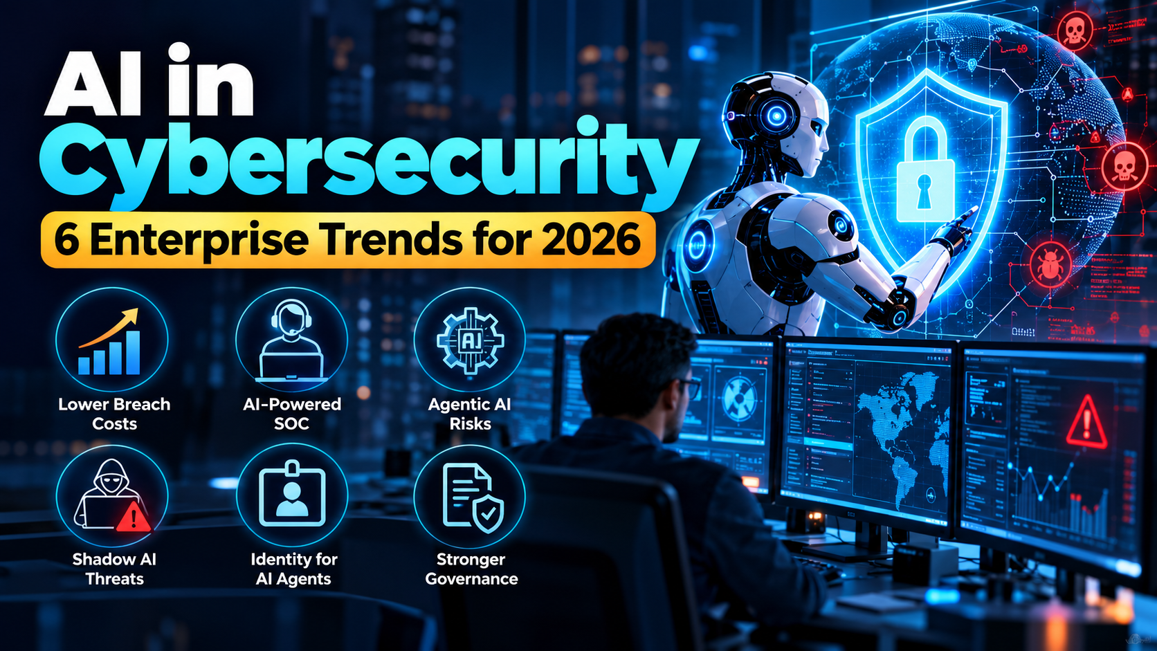 AI in Cybersecurity: 6 Enterprise Trends for 2026