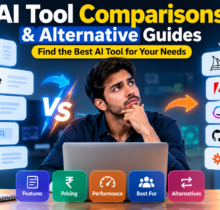 AI tool comparisons and best AI alternatives including ChatGPT, Claude, Gemini, and AI productivity tools