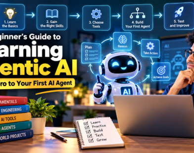 Beginner’s guide to learning agentic AI and building your first AI agent from scratch
