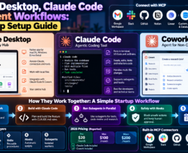 Claude Desktop Claude Code and Cowork agent workflows for startups