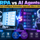 RPA vs AI agents comparison for intelligent automation in 2026