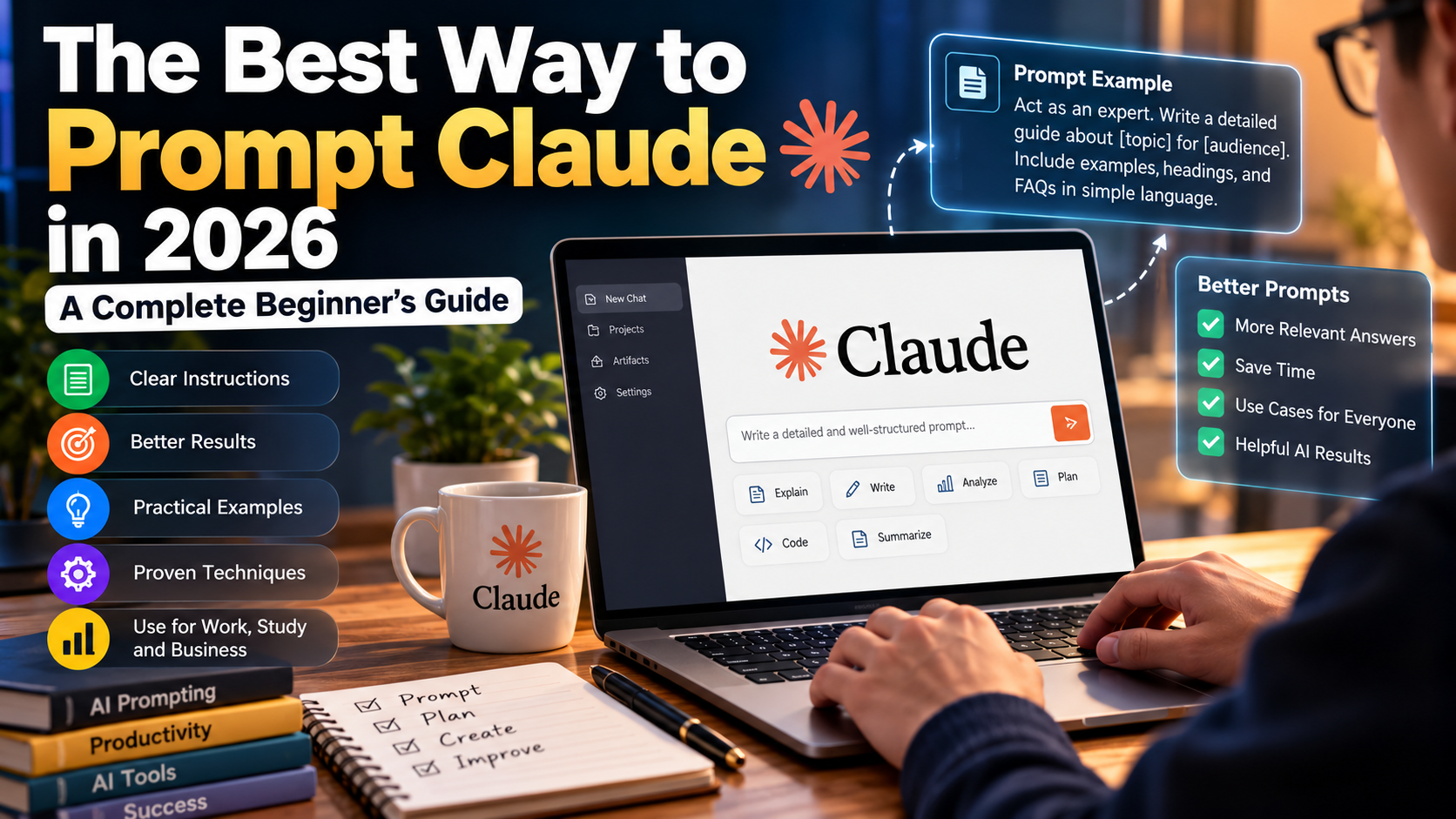 The best way to prompt Claude in 2026 with effective AI prompting techniques