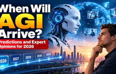 When will AGI arrive? Expert predictions for artificial general intelligence in 2026, 2030, and 2035.